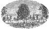 Drawing Residences of Moody Currier, Esq., and Capt. Walter French