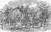Drawing 'Residence of C. W. Baldwin, Esq.'
